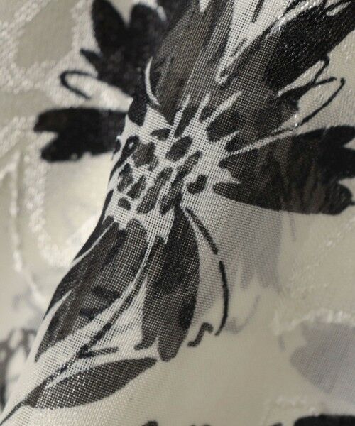 SHIPS / シップス シャツ・ブラウス | SHIPS Colors:〈手洗い可能〉ジャカード フラワープリント ブラウス | 詳細6