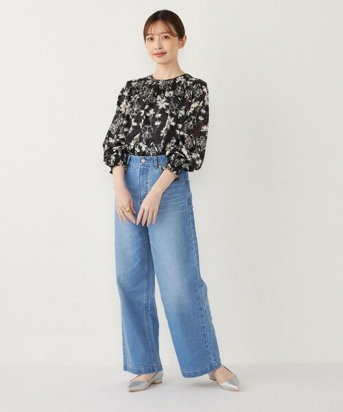 SHIPS / シップス シャツ・ブラウス | SHIPS Colors:〈手洗い可能〉ジャカード フラワープリント ブラウス | 詳細19