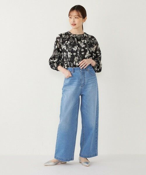 SHIPS / シップス シャツ・ブラウス | SHIPS Colors:〈手洗い可能〉ジャカード フラワープリント ブラウス | 詳細22