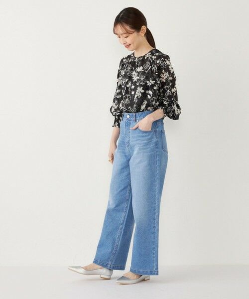 SHIPS / シップス シャツ・ブラウス | SHIPS Colors:〈手洗い可能〉ジャカード フラワープリント ブラウス | 詳細23