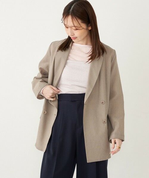 SHIPS / シップス カットソー(半袖以外) | SHIPS Colors:〈洗濯機可能〉シアー テレコ ボートネック インナー | 詳細26