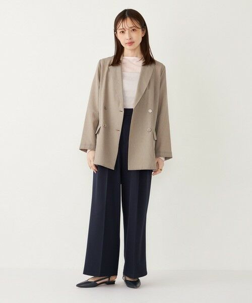 SHIPS / シップス カットソー(半袖以外) | SHIPS Colors:〈洗濯機可能〉シアー テレコ ボートネック インナー | 詳細27