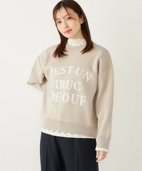 SHIPS / シップス カットソー（半袖以外） | SHIPS Colors:〈洗濯機可能〉フラワー ストレッチ レース インナー | 詳細14