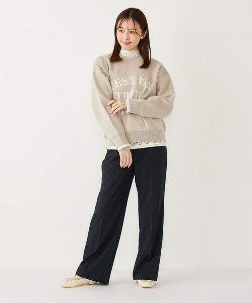 SHIPS / シップス カットソー（半袖以外） | SHIPS Colors:〈洗濯機可能〉フラワー ストレッチ レース インナー | 詳細16