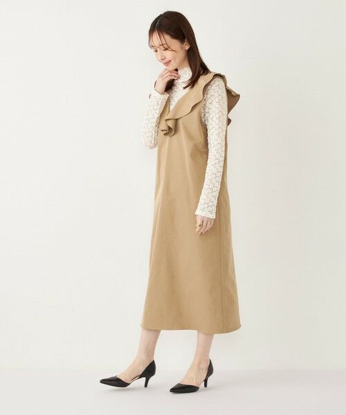 SHIPS / シップス カットソー（半袖以外） | SHIPS Colors:〈洗濯機可能〉フラワー ストレッチ レース インナー | 詳細19