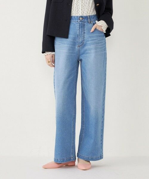 SHIPS / シップス デニムパンツ | SHIPS Colors:デニム ワイドパンツ4◇ | 詳細20