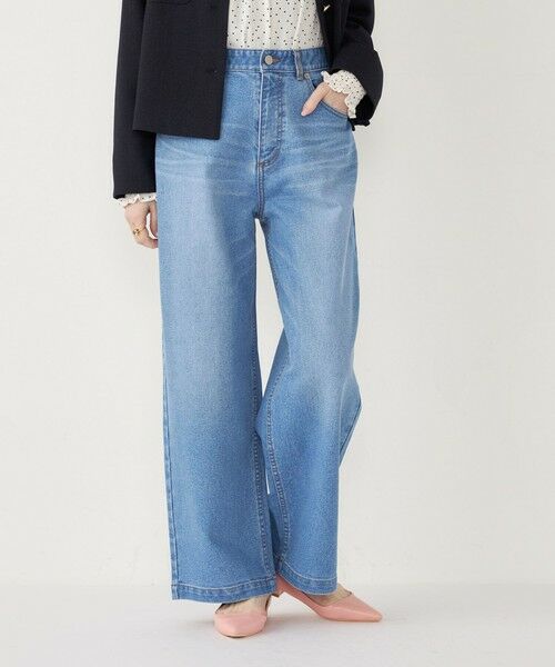 SHIPS / シップス デニムパンツ | SHIPS Colors:デニム ワイドパンツ4◇ | 詳細21