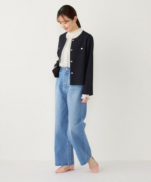 SHIPS / シップス デニムパンツ | SHIPS Colors:デニム ワイドパンツ4◇ | 詳細22