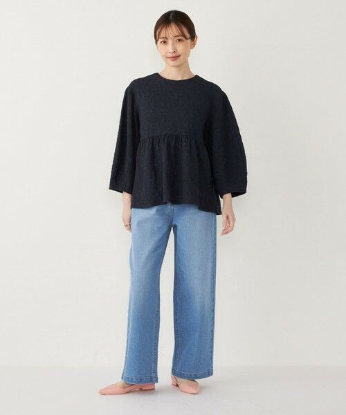 SHIPS / シップス デニムパンツ | SHIPS Colors:デニム ワイドパンツ4◇ | 詳細24