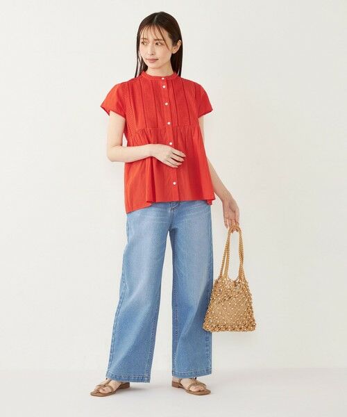 SHIPS / シップス デニムパンツ | SHIPS Colors:デニム ワイドパンツ4◇ | 詳細27