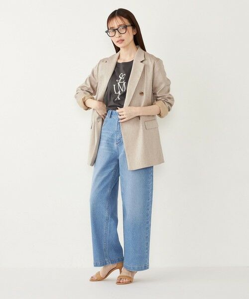 SHIPS / シップス デニムパンツ | SHIPS Colors:デニム ワイドパンツ4◇ | 詳細28