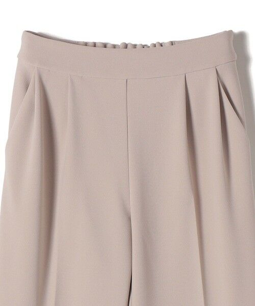 SHIPS / シップス ショート・ハーフ・半端丈パンツ | 《一部追加予約》SHIPS Colors:ストレッチ ジョーゼット テーパード パンツ 3 ◆ | 詳細19