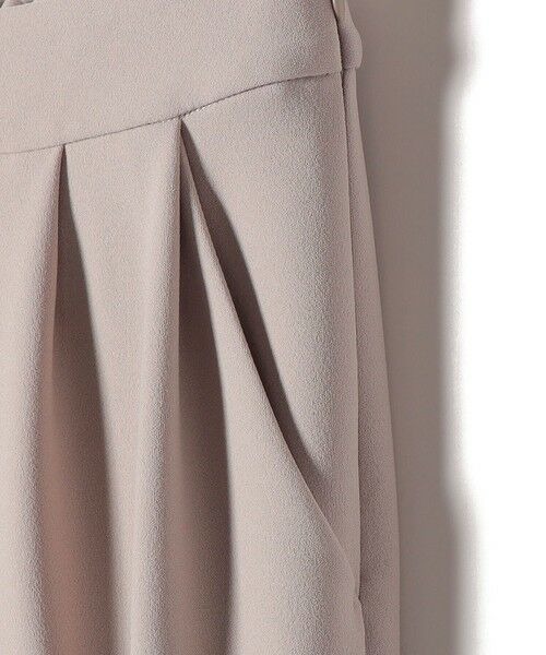 SHIPS / シップス ショート・ハーフ・半端丈パンツ | 《一部追加予約》SHIPS Colors:ストレッチ ジョーゼット テーパード パンツ 3 ◆ | 詳細21