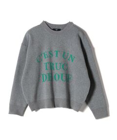 SHIPS / シップス ニット・セーター | SHIPS Colors:〈手洗い可能〉ロゴ ジャカード ニット