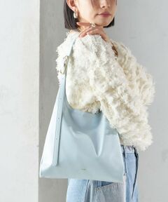 SHIPS / シップス トートバッグ | BEAURE:パーティション レザー バッグ 小