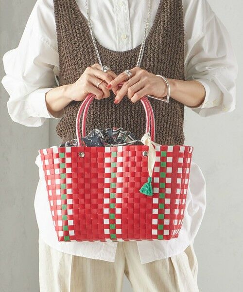 SHIPS / シップス トートバッグ | 【SHIPS別注】UHURU:巾着付き バスケット バッグ S | 詳細2