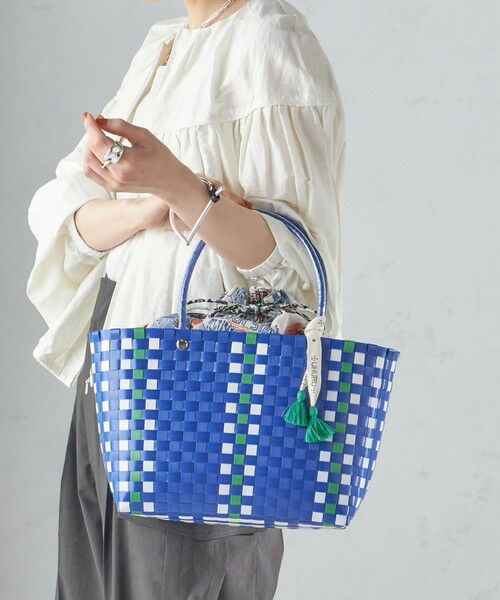 SHIPS / シップス トートバッグ | 【SHIPS別注】UHURU:巾着付き バスケット バッグ S | 詳細16