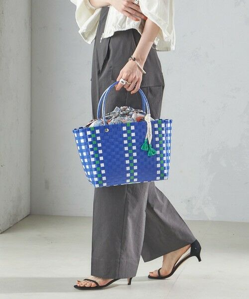 SHIPS / シップス トートバッグ | 【SHIPS別注】UHURU:巾着付き バスケット バッグ S | 詳細18