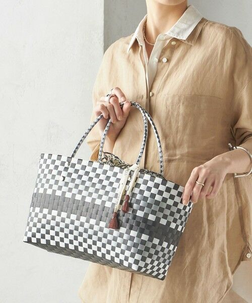 SHIPS / シップス トートバッグ | 【SHIPS別注】UHURU:巾着付き バスケット バッグ M | 詳細1