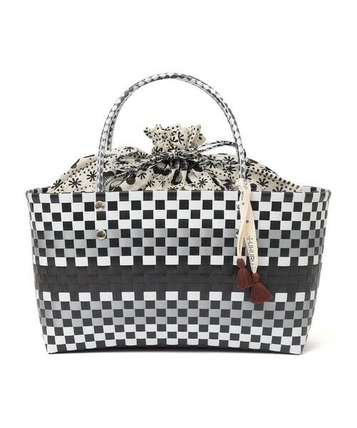 SHIPS / シップス トートバッグ | 【SHIPS別注】UHURU:巾着付き バスケット バッグ M | 詳細8