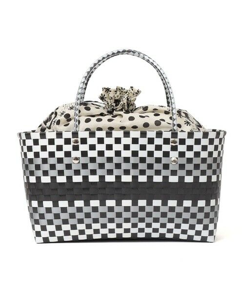 SHIPS / シップス トートバッグ | 【SHIPS別注】UHURU:巾着付き バスケット バッグ M | 詳細10