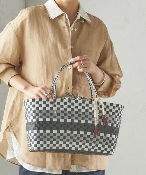 SHIPS / シップス トートバッグ | 【SHIPS別注】UHURU:巾着付き バスケット バッグ M | 詳細2