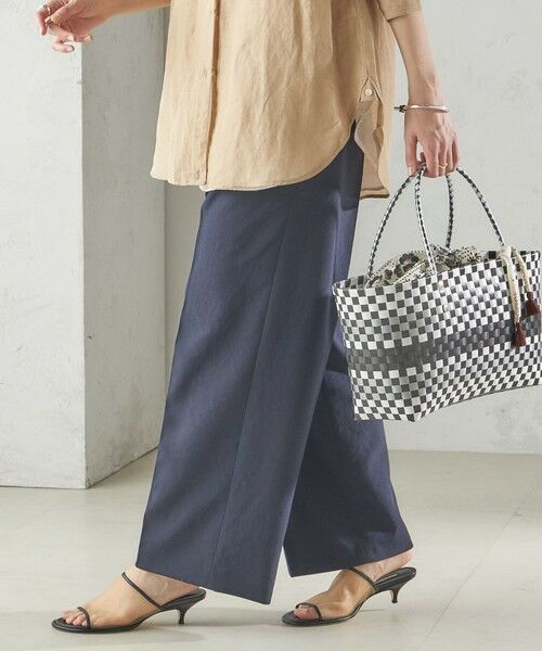 SHIPS / シップス トートバッグ | 【SHIPS別注】UHURU:巾着付き バスケット バッグ M | 詳細5