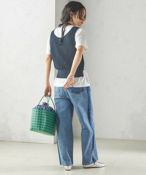 SHIPS / シップス トートバッグ | 【SHIPS別注】UHURU:巾着付き バスケット バッグ M | 詳細19