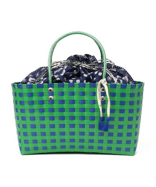 SHIPS / シップス トートバッグ | 【SHIPS別注】UHURU:巾着付き バスケット バッグ M | 詳細21