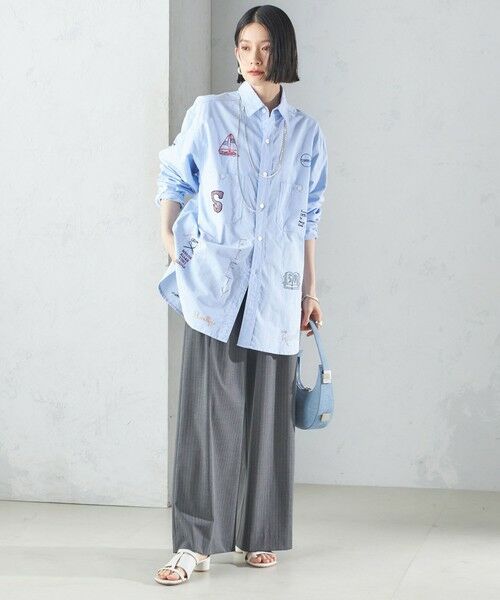 SHIPS / シップス シャツ・ブラウス | 【SHIPS別注】WHITE FIELD: エンブロイダリー シャツ | 詳細24