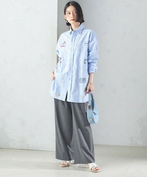 SHIPS / シップス シャツ・ブラウス | 【SHIPS別注】WHITE FIELD: エンブロイダリー シャツ | 詳細25