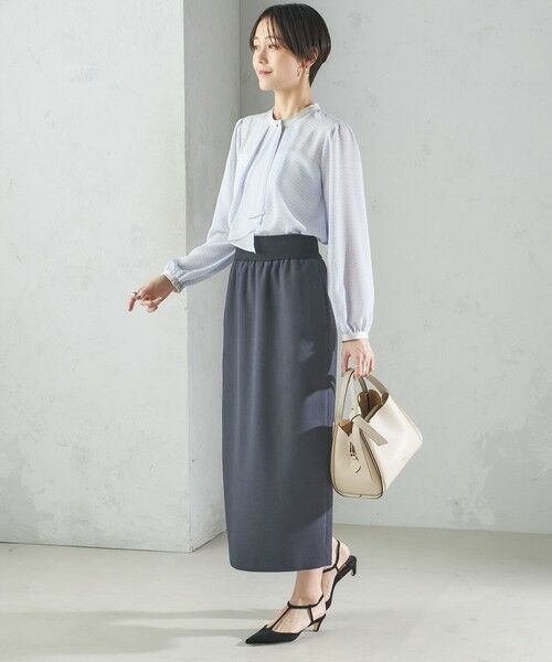 SHIPS / シップス シャツ・ブラウス | 〈手洗い可能〉ボウタイ 幾何 プリント 長袖 ブラウス | 詳細28