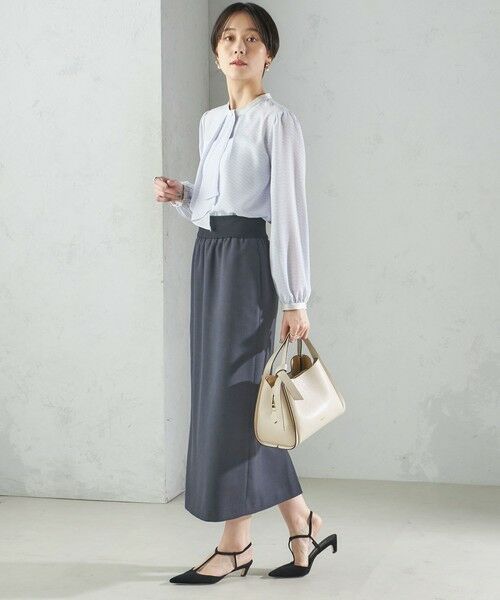 SHIPS / シップス シャツ・ブラウス | 〈手洗い可能〉ボウタイ 幾何 プリント 長袖 ブラウス | 詳細29