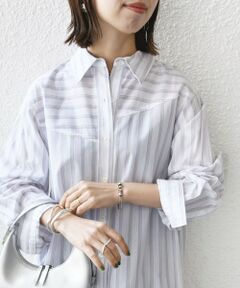 SHIPS / シップス シャツ・ブラウス | 【WEB限定】〈洗濯機可能〉アシンメトリー ストライプ シャツ