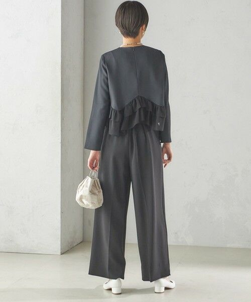 SHIPS / シップス シャツ・ブラウス | kaene:〈洗濯機可能〉フリル ペプラム ロング スリーブ ブラウス（セレモニー対応可） | 詳細22