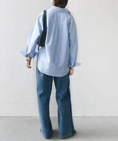 SHIPS / シップス シャツ・ブラウス | 〈洗濯機可能〉ワンポイント 刺繍 スキッパー シャツ | 詳細12