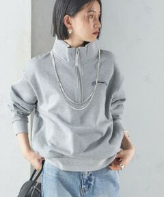 SHIPS / シップス スウェット | 【SHIPS別注】LOGAN KNITTING MILLS: ハーフ ジップ プルオーバー