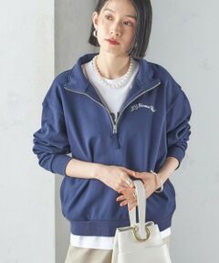 SHIPS / シップス スウェット | 【SHIPS別注】LOGAN KNITTING MILLS: ハーフ ジップ プルオーバー