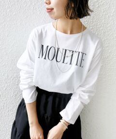 SHIPS / シップス Tシャツ | 〈洗濯機可能〉プラチナヴェール 長袖 ロゴ TEE