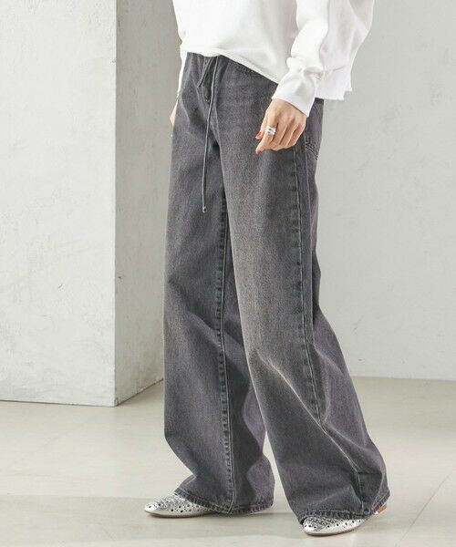 SHIPS for women/シップスウィメン Levi's:XL STRAIGHT 2 ブラック SMALL SHIPS for women/シップスウィメン Levi's:XL STRAIGHT 2 ブラック SMALL