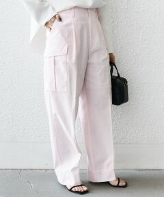 SHIPS / シップス その他パンツ | 〈洗濯機可能〉ポリエステル 麻 カーゴ パンツ