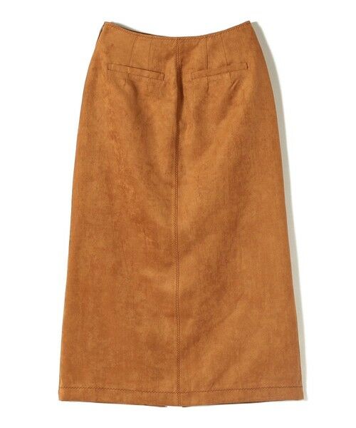 SHIPS / シップス ミニ・ひざ丈スカート | ポリエステルスエード ポケット スカート | 詳細10