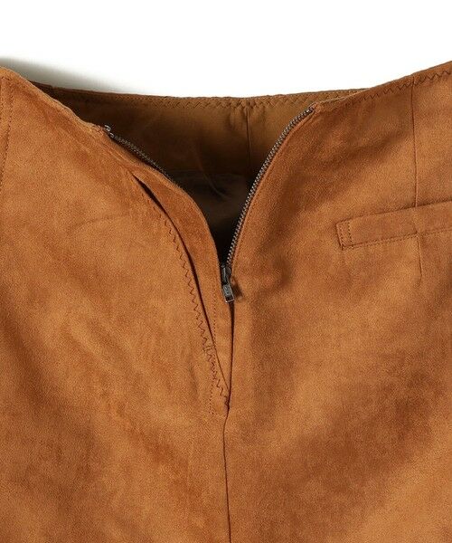 SHIPS / シップス ミニ・ひざ丈スカート | ポリエステルスエード ポケット スカート | 詳細15