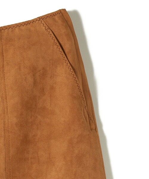 SHIPS / シップス ミニ・ひざ丈スカート | ポリエステルスエード ポケット スカート | 詳細16