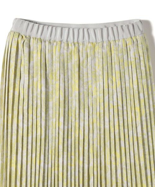 SHIPS / シップス ミニ・ひざ丈スカート | SHIPS Primary Navy Label:グログラン ベルト プリーツ スカート | 詳細5