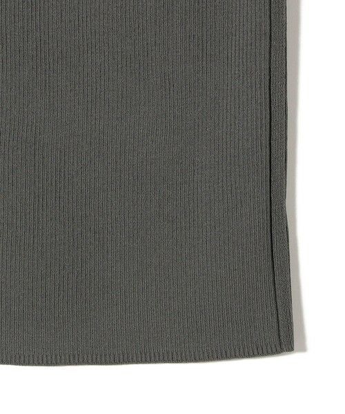 SHIPS / シップス ミニ・ひざ丈スカート | 〈手洗い可能〉前後 2WAY リブ ニット スカート | 詳細12