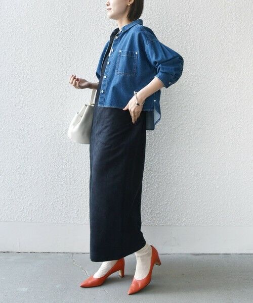 SHIPS / シップス ロング・マキシ丈ワンピース | ポリエステルスエード 2WAY ワンピース | 詳細16