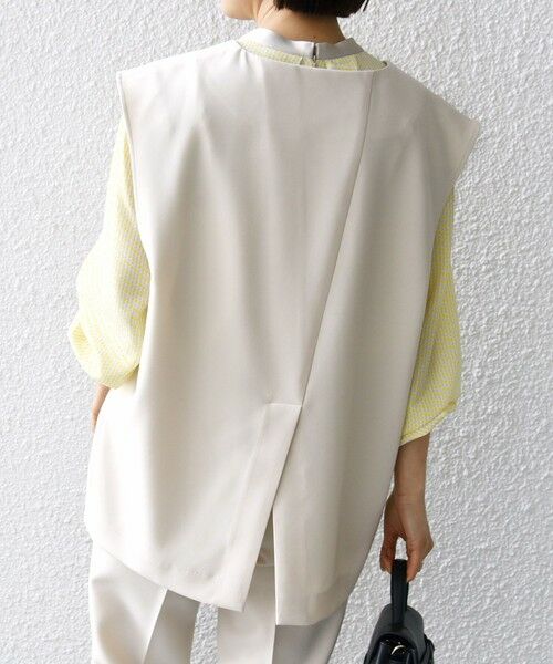 SHIPS / シップス ベスト | 〈手洗い可能〉プルオーバー ベスト（セットアップ対応） | 詳細19