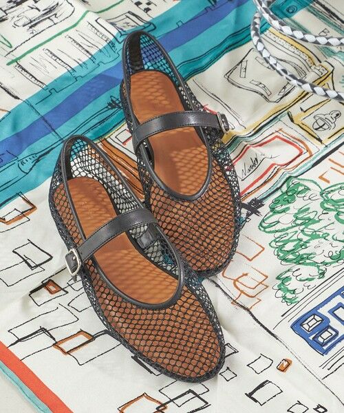 SHIPS / シップス フラットシューズ | メッシュ メリージェーン フラット | 詳細8