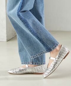SHIPS / シップス フラットシューズ | パンチング メリージェーン フラット